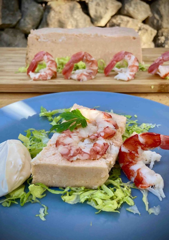 Una foto de Pastel de pescado BBB para Navidad con Truco 😉🎄