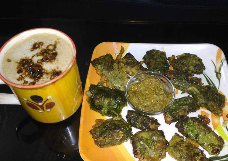 How to Prepare Super Quick Homemade Palak wrapped chicken pakora Cooking Basics for Beginners