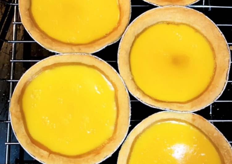 Langkah Mudah untuk Menyiapkan Dairy free egg tart, Lezat