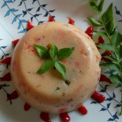 A picture of Suji upma.
