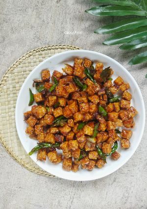 Foto resep Orek Tempe Cabe Ijo