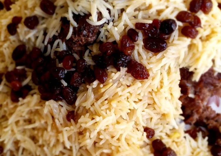 Kabuli Pulao Recipe