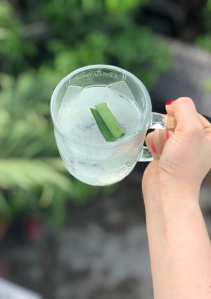 Hình của món Nha đam đường phèn.