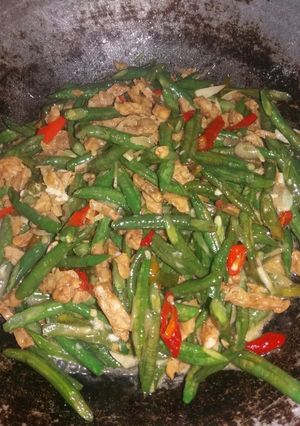Foto resep Tumis kacang tempe