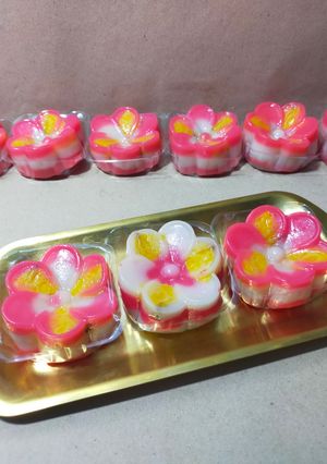 Foto resep Nagasari Merah Putih