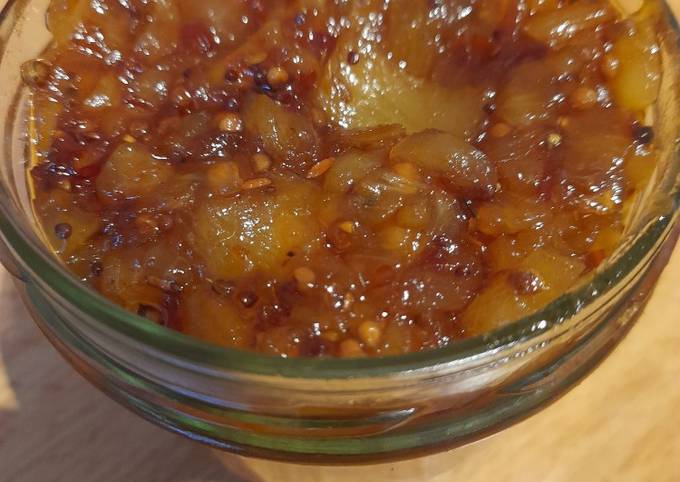 Leftover pineapple chutney Recipe by Annik B - Cookpad