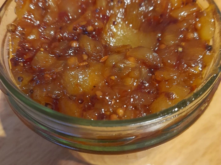 Recipe Leftover pineapple chutney which Delicious