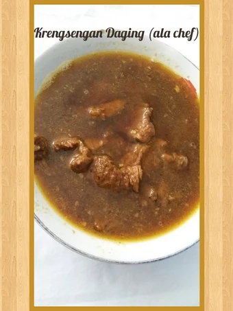 Cara Mudah Membikin Resep Krengsengan Daging (ala chef) yang Uenak Anti Ribet, Uenak Banget