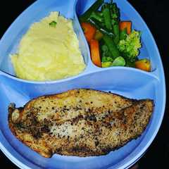 รูปของ Mashed Potato with Ikan Dori