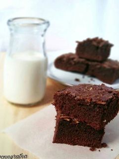 Foto resep Brownies Simple