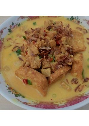 Foto resep Sayur Tempe & Tahu Kuah Opor Kuning
