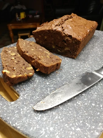 Simple Way Make Recipe Chocolate Walnut Banana Bread that is Delicious, Addictive}