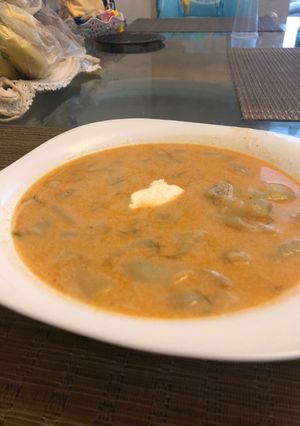 Zöldbableves recept fotója