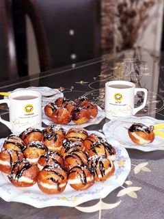 عکسی از دستور مینی پیراشکی کرمدار(گام به گام)