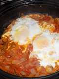 Huevos marroquines en tajine