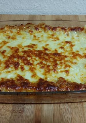 Une photo de Une délicieuse lasagne 😋