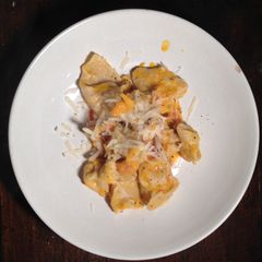 A picture of Butternut Squash tortellini.