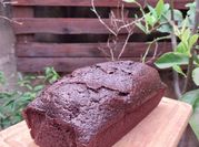 Una foto de budín de cacao amargo