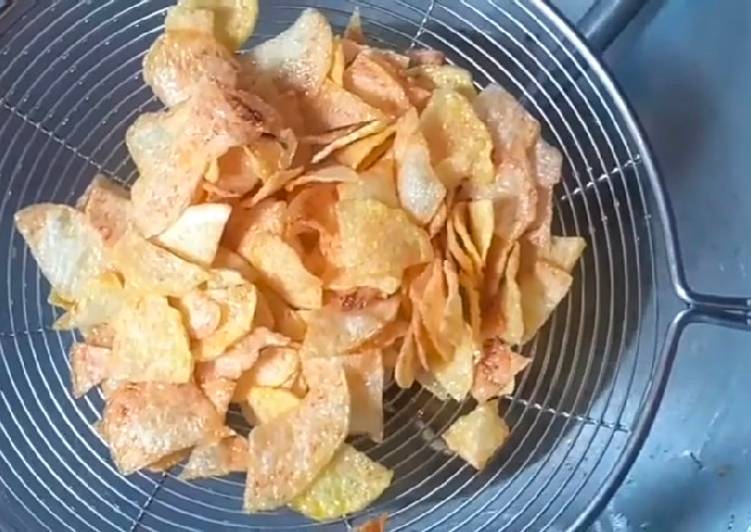 Resep Terbaru Keripik kentang Enak Sempurna