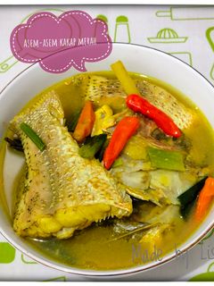 Foto resep Asem-asem kakap merah