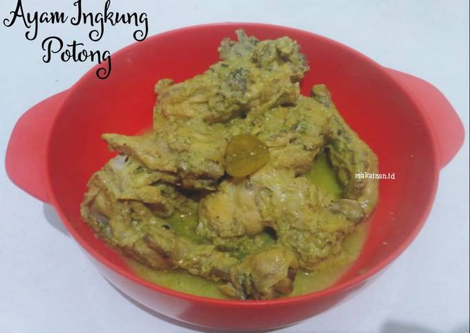 Ayam Ingkung Potong