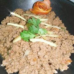 Shinwari keema Karahi A picture of Shinwari keema Karahi.