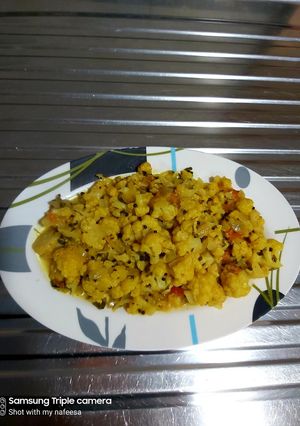 A picture of Kasuri cauliflower.