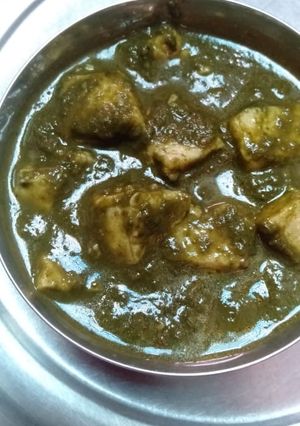 पालक पनीर (palak paneer recipe in Hindi) रेसिपी मुख्य फोटो
