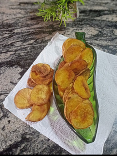 A picture of Sweet potato chips.