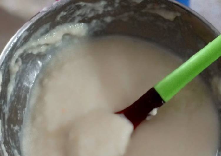 Resep Creamy Soup untuk Bayi GTM yang nikmat