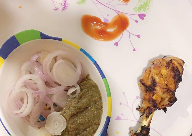 Simple Way to Prepare Speedy Tandoori Roasted Chicken