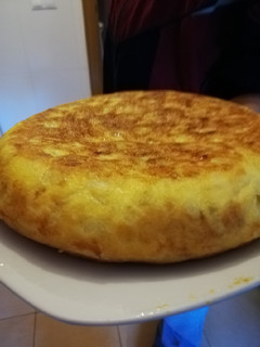 Una foto de Tortilla de patata con cebolla
