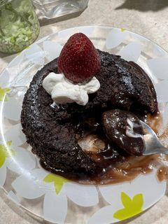 عکسی از دستور لاوا کیک شکلاتی 🍫🇫🇷Chocolate lava cake