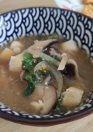 Foto resep 474. Miso Tofu Shiitake
