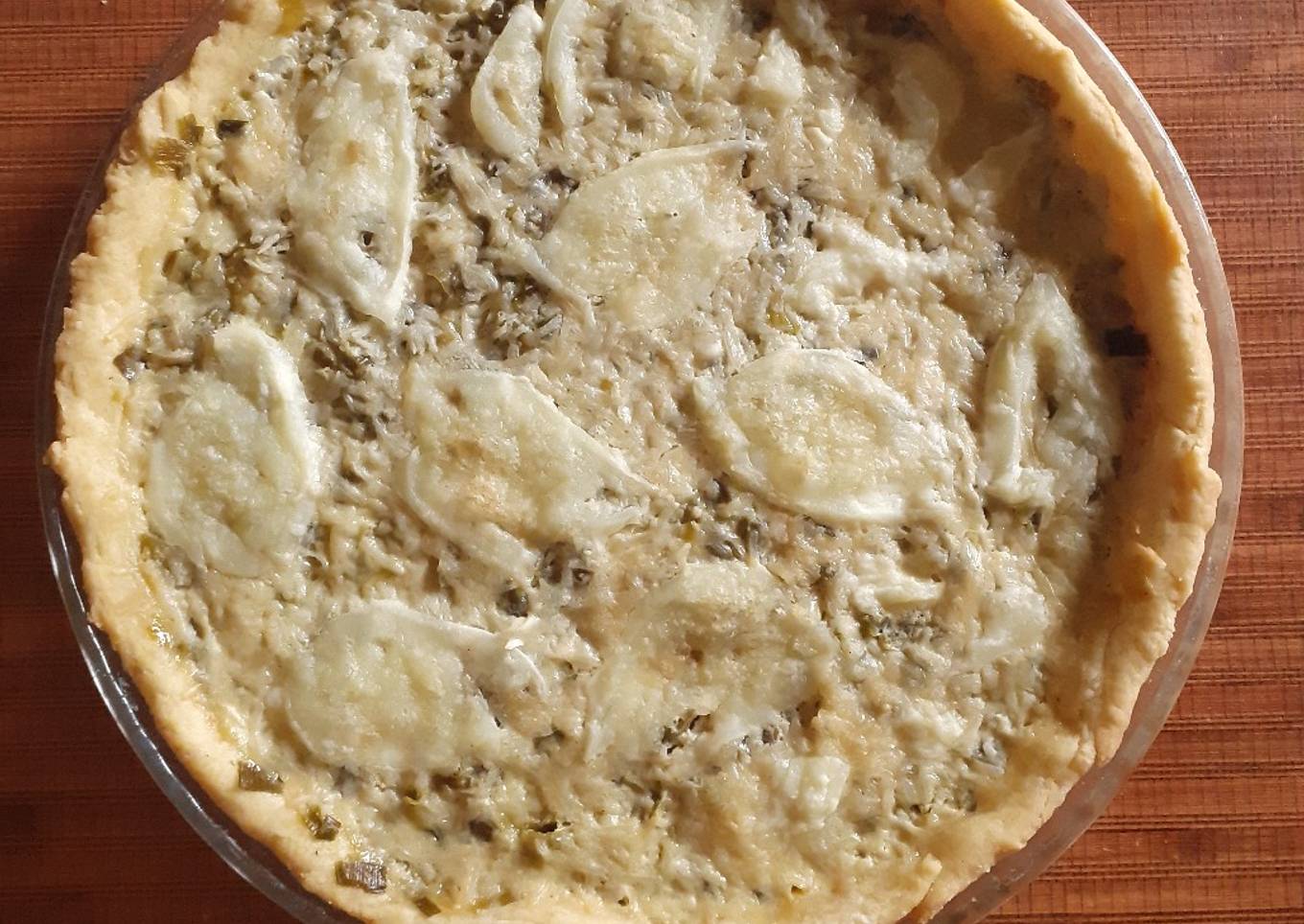 Tarte aux poireaux