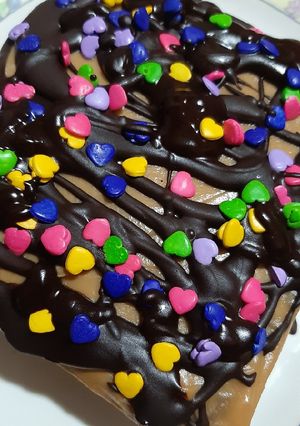 Una foto de Chocotorta con Café