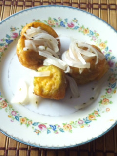 Una foto de Tortitas de calabaza a la yucateca