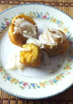 Una foto de Tortitas de calabaza a la yucateca