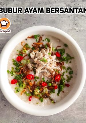 Gambar Bubur Ayam Bersantan