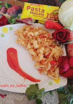 વેજીટેબલ પાસ્તા (Vegetable Pasta Recipe In Gujarati) રેસીપી મુખ્ય ફોટો