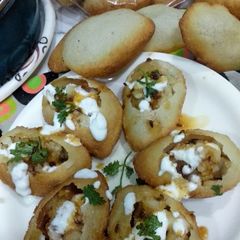 A picture of Pani poori.