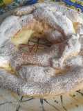 Paris Brest con crema al bergamotto