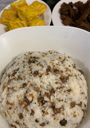 Foto resep Nastucom (nasi tutug oncom)