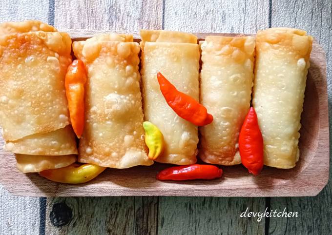 Resep 390 Martabak Tahu Gulung Kulit Pangsit Oleh Devin Cookpad