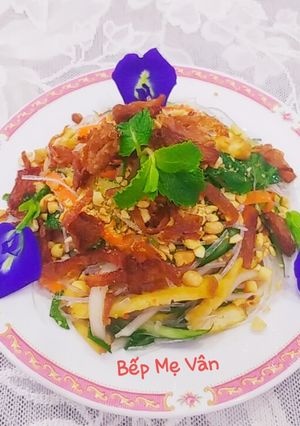 Hình của món Gỏi chay đậu hủ rau củ.