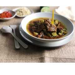 A picture of Sayur Rawon Daging Sapi.