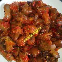 A picture of Peppered cow tail.