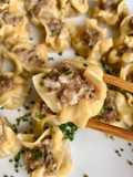 Shaomai de carne picada