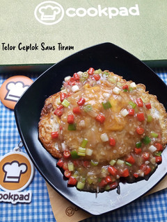 Foto resep Telur Ceplok Saus Tiram