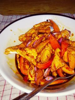 Foto resep Tahu bumbu sate